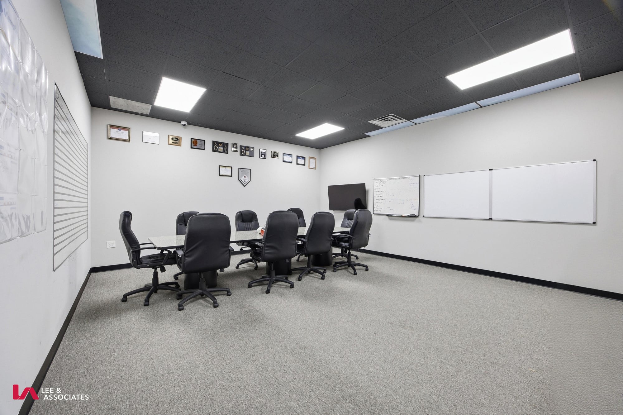 Conference room in the 2276 square foot office suite at 5333 Bells Ferry Road